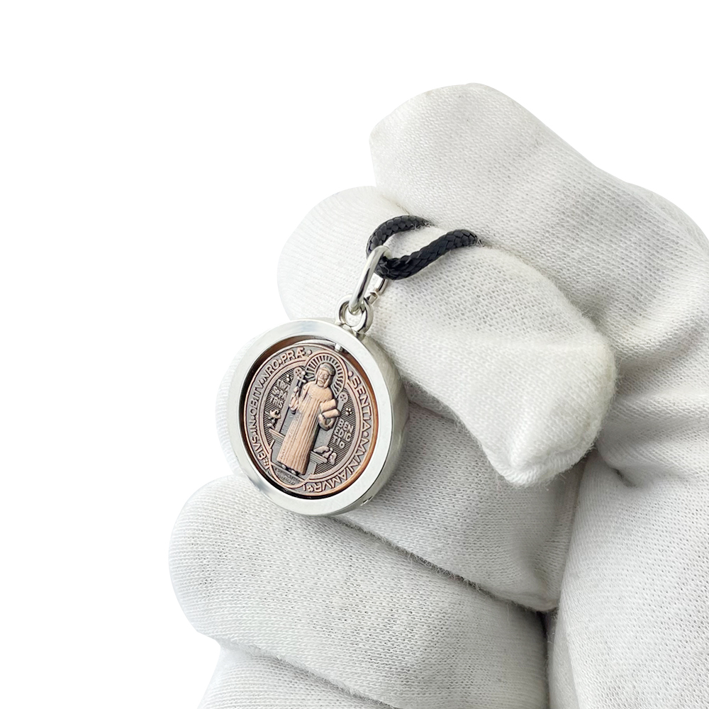 Jewelry & Watches Sp Z Oo Janów Lubelski - Yeni Aziz Benedict Madalyon Kolye Katolik