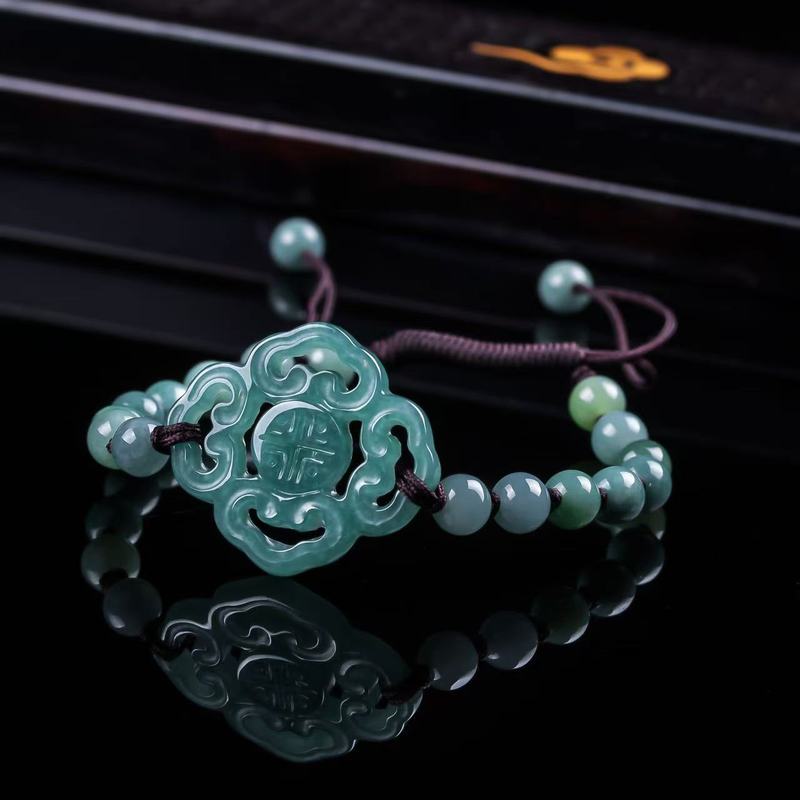 Jewelry & Watches Sp Z Oo Janów Lubelski - Doğal Yeşim A Sınıfı Bileklik Orijinal