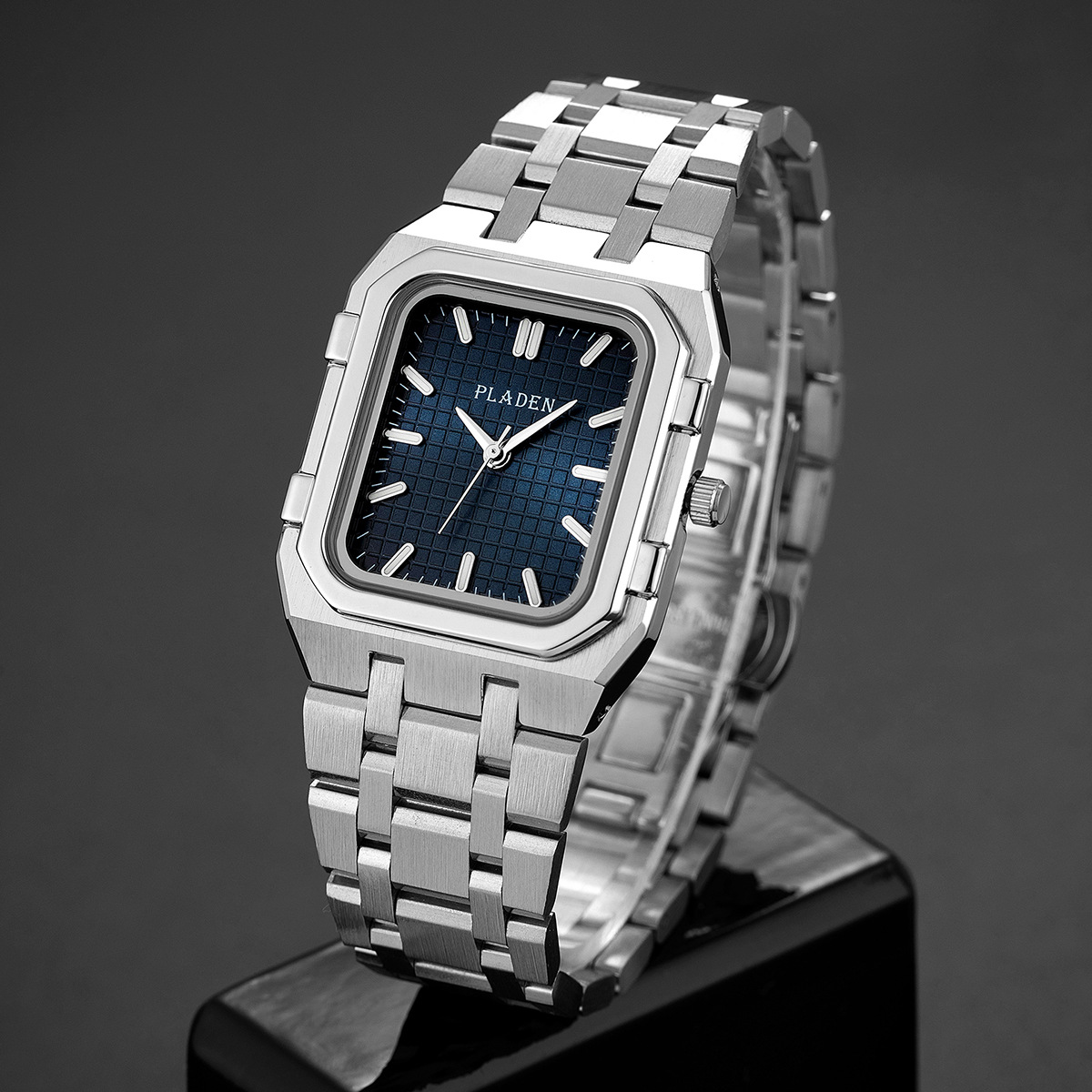 Lüks Marka Mavi Kadran Adam Yü - Jewelry Inspired Watches incelemesi ve fiyatı