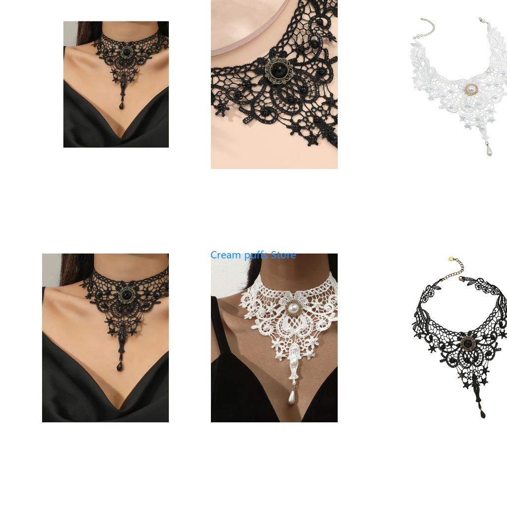 50LE Dantel Gerdanlık Kolye Go - Crystal Choker Necklace incelemesi ve fiyatı