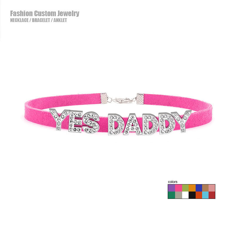 Seksi Rhinestone Harfler EVET  - Crystal Choker Necklace incelemesi ve fiyatı