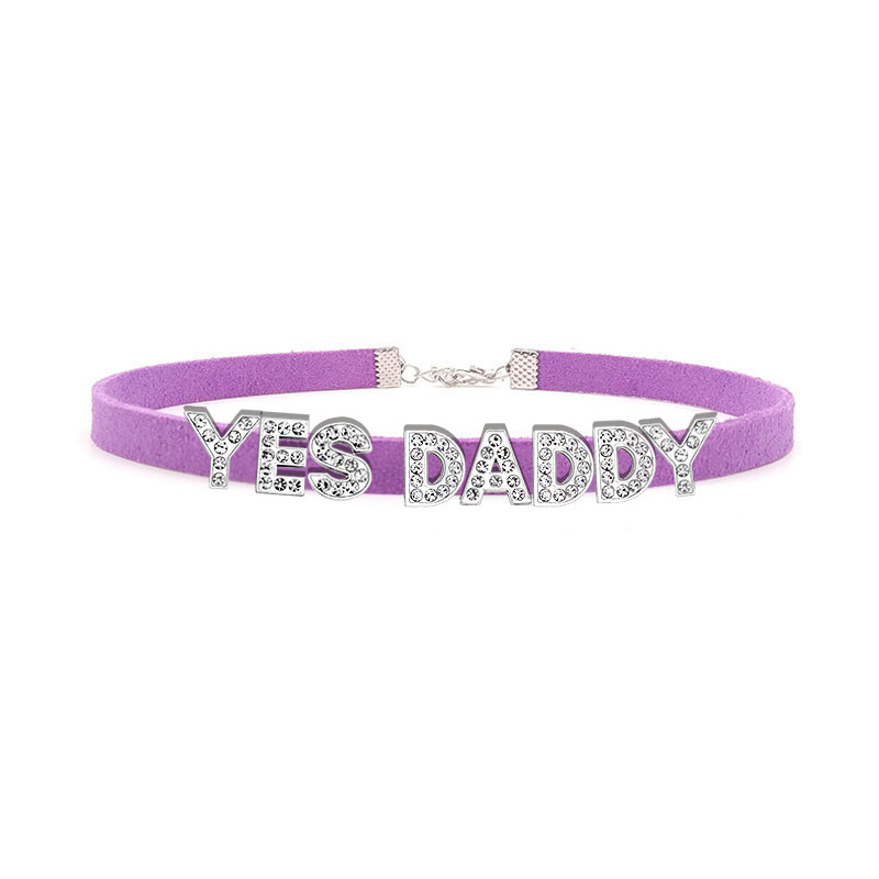 Seksi Rhinestone Harfler EVET  - Crystal Choker Necklace incelemesi ve fiyatı