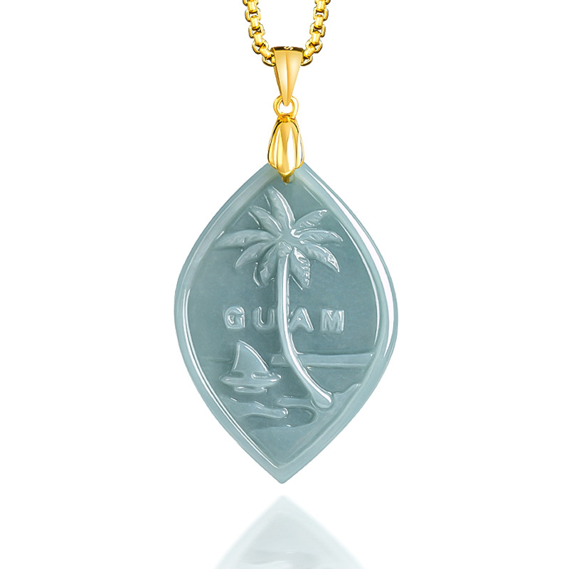 Doğal A sınıfı Jadeit Mavi Su  - Pacific Jewelry & Watches Los Angeles incelemesi ve fiyatı
