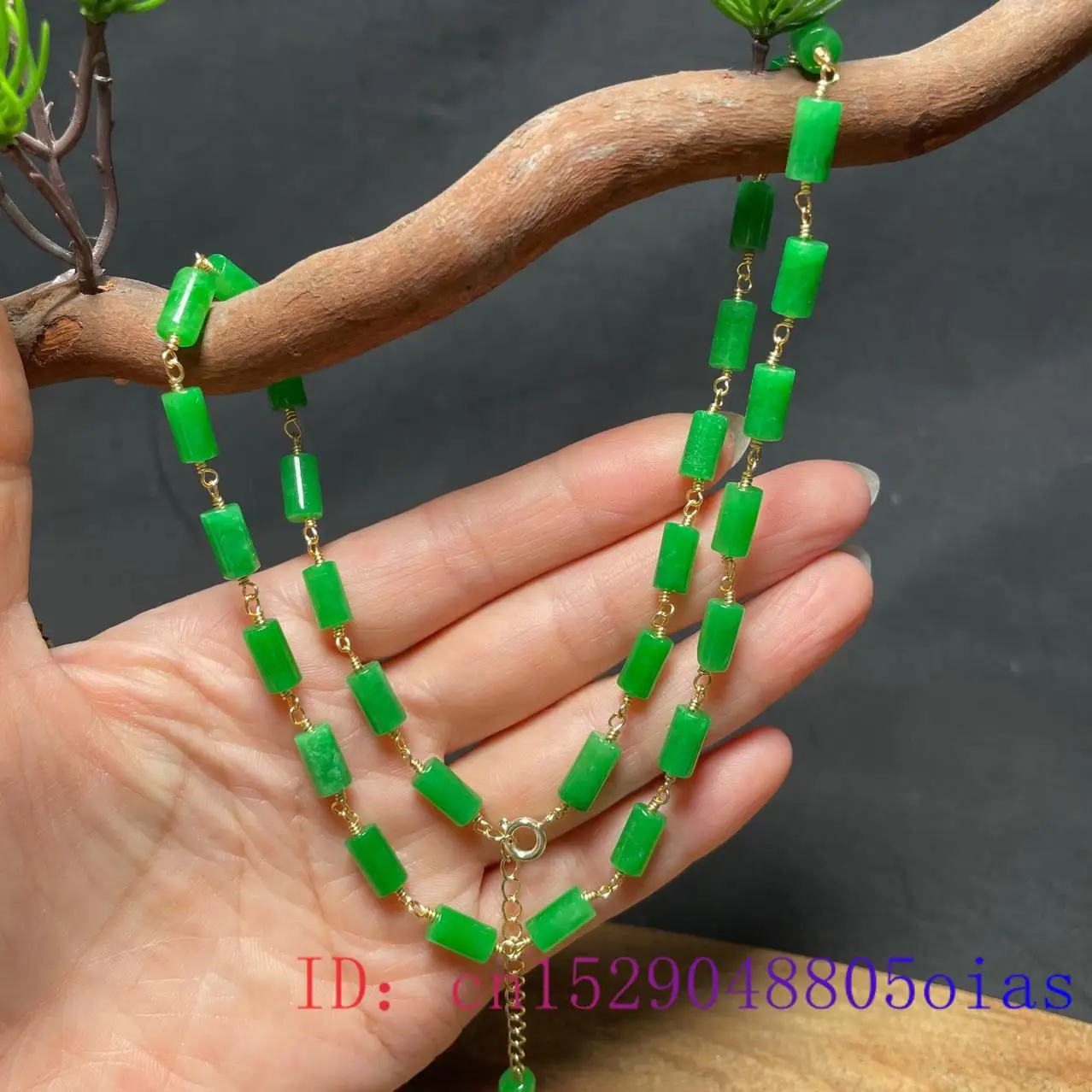 Yeşil Yeşim Boncuklu Kolye Vin - Jewelry & Watches Sp Z Oo Janów Lubelski incelemesi ve fiyatı