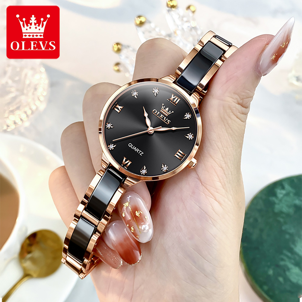 OLEVS 5872 Kadın Saatler Kuvar - Jewelry And Watches incelemesi ve fiyatı