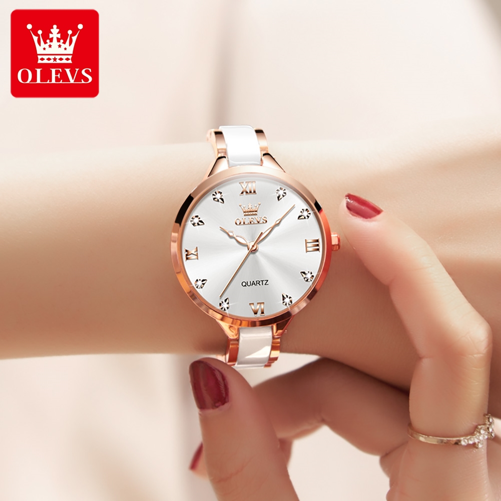 OLEVS 5872 Kadın Saatler Kuvar - Jewelry And Watches incelemesi ve fiyatı