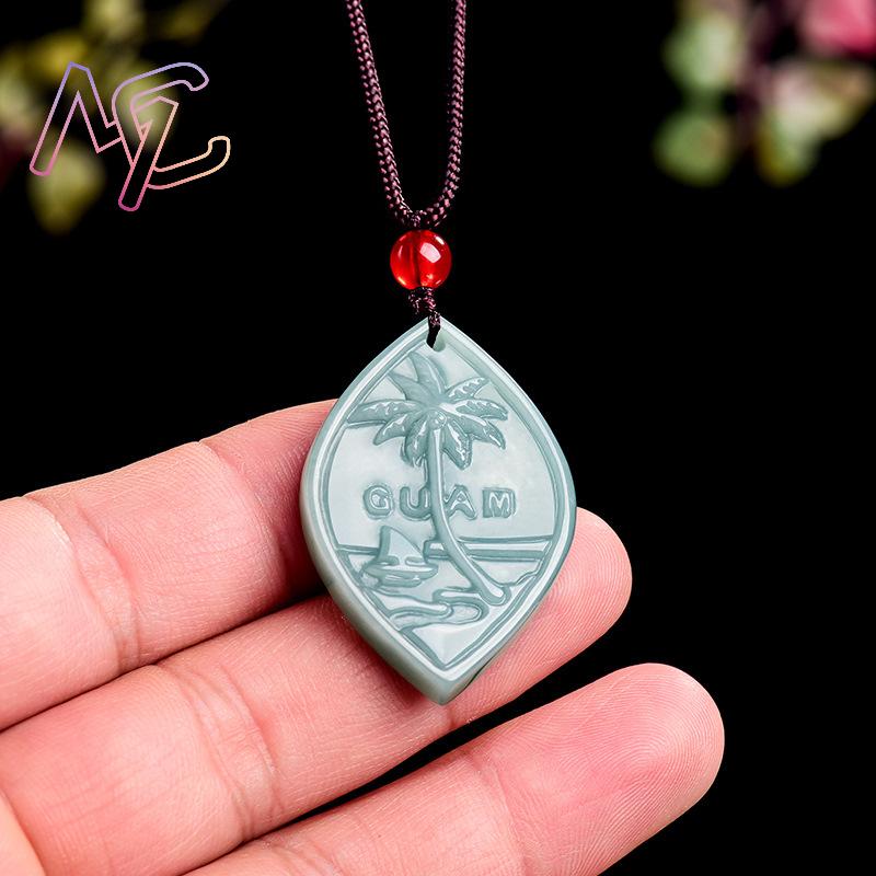Myanmar Jadeite Pasifik Kolye  - Pacific Jewelry & Watches Los Angeles incelemesi ve fiyatı