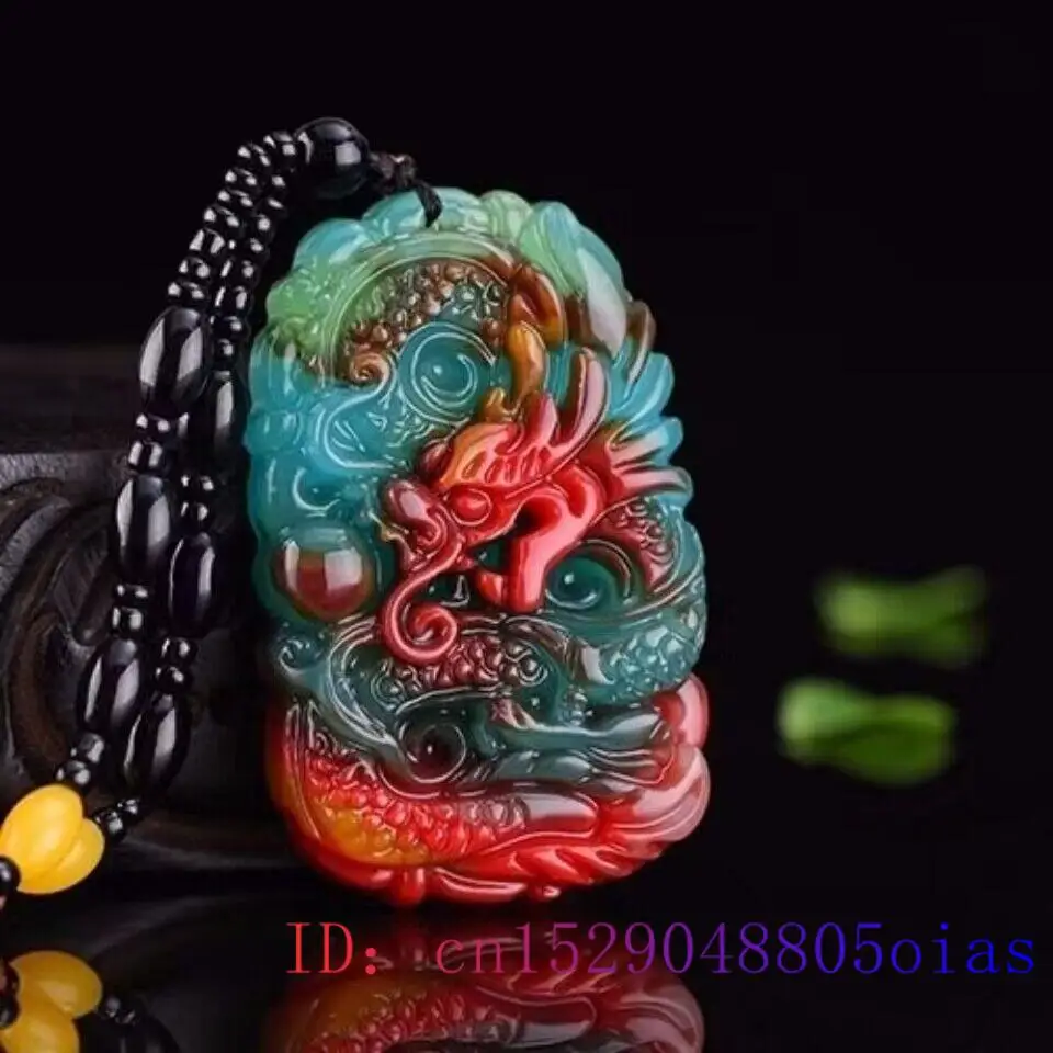 Gerçek yeşim ejderha kolye kol - Jewelry & Watches Sp Z Oo Janów Lubelski incelemesi ve fiyatı