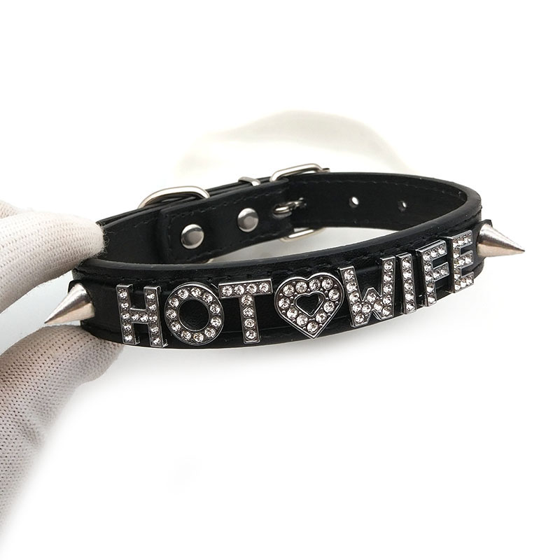 Punk Perçin Taklidi Harfler Sı - Crystal Choker Necklace incelemesi ve fiyatı