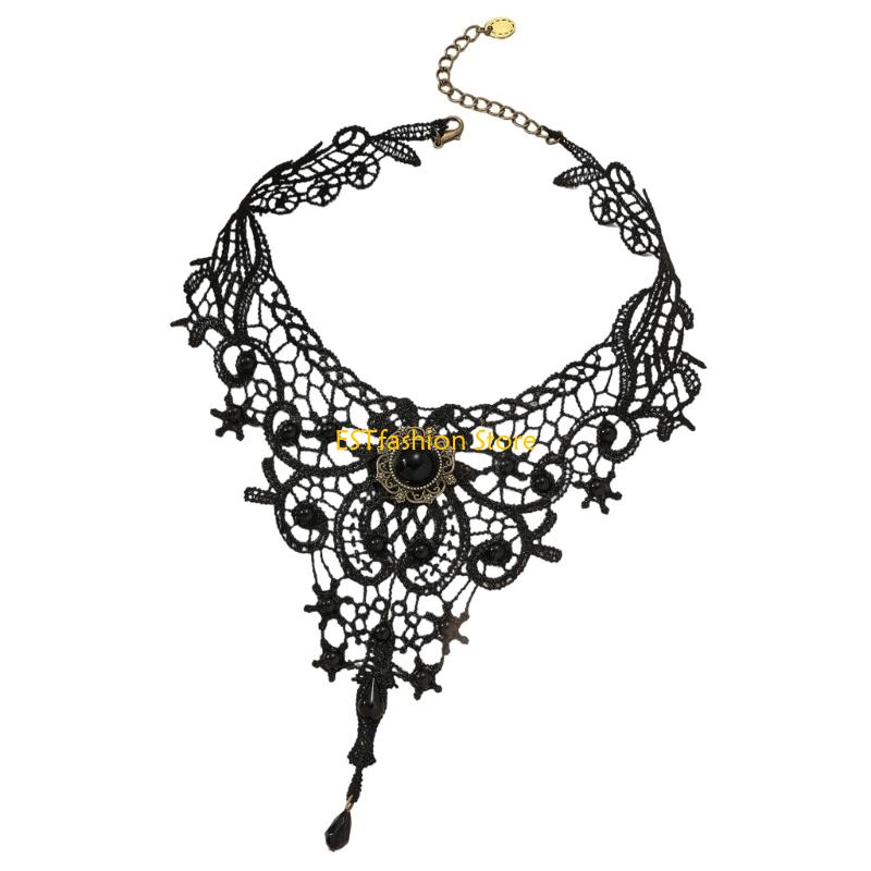 Y5GC Dantel Gerdanlık Kolye Go - Crystal Choker Necklace incelemesi ve fiyatı