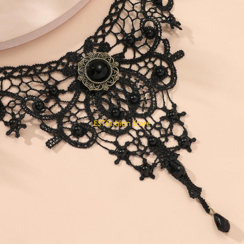 Y5GC Dantel Gerdanlık Kolye Go - Crystal Choker Necklace incelemesi ve fiyatı