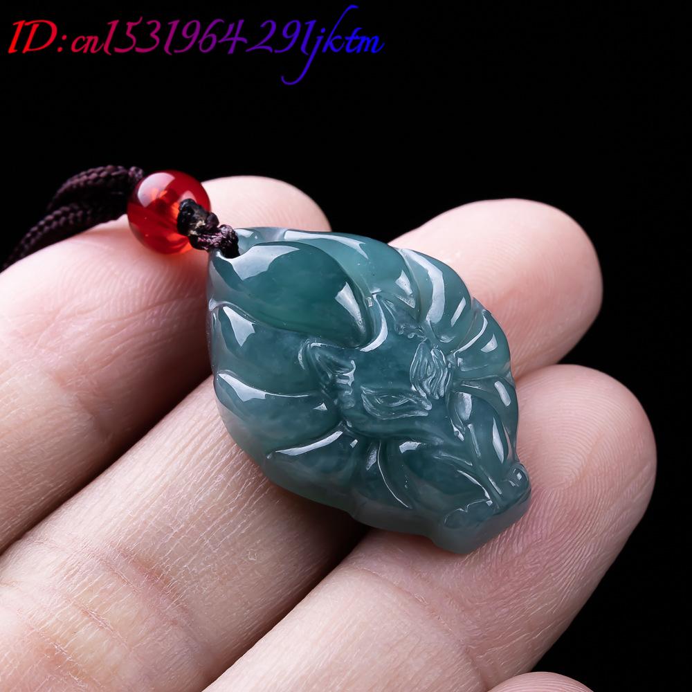 Doğal Birmanya Jadeite Tilki K - Necklace Pendant incelemesi ve fiyatı