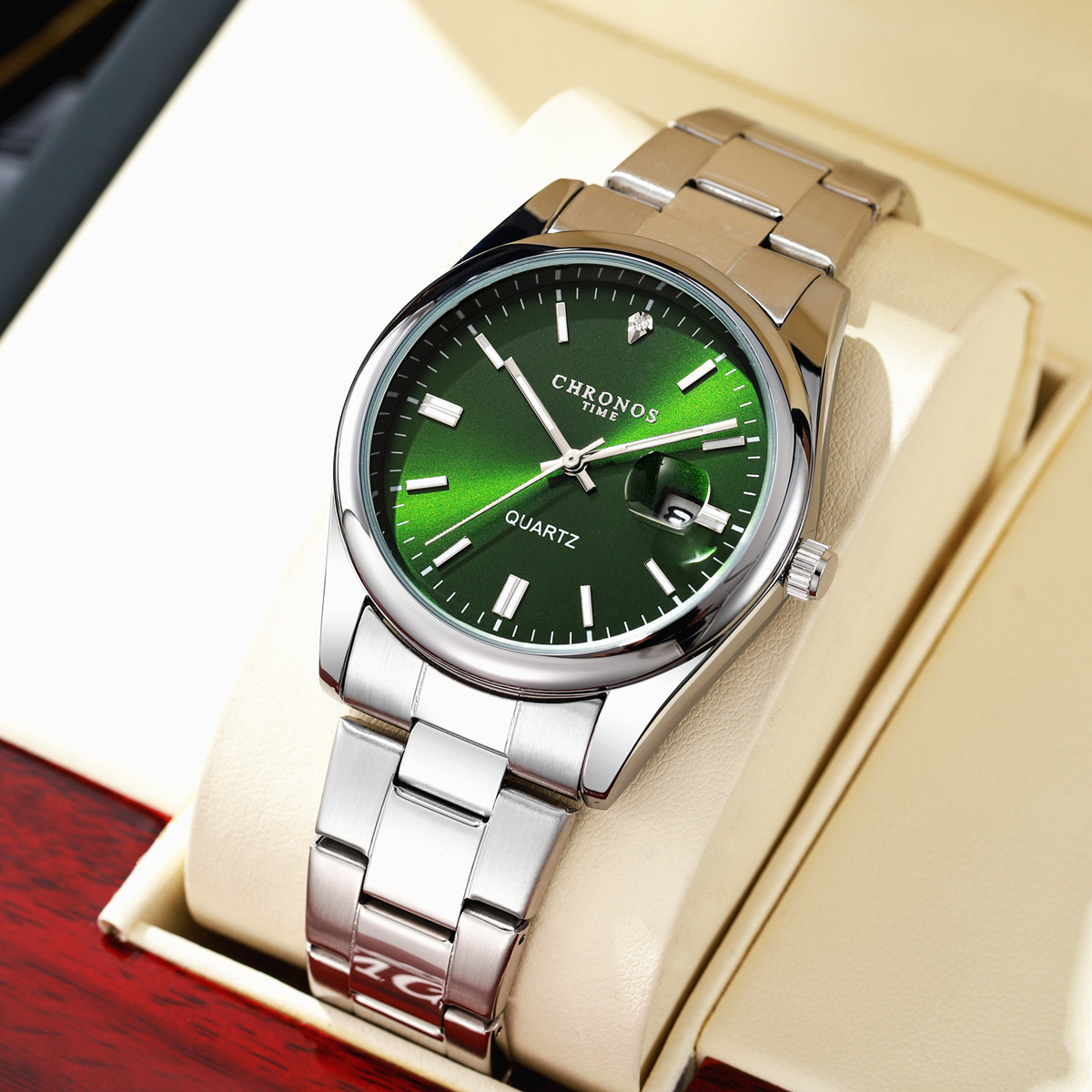 CHRONOS Üst Marka Lüks Erkek K - Jewelry Inspired Watches incelemesi ve fiyatı