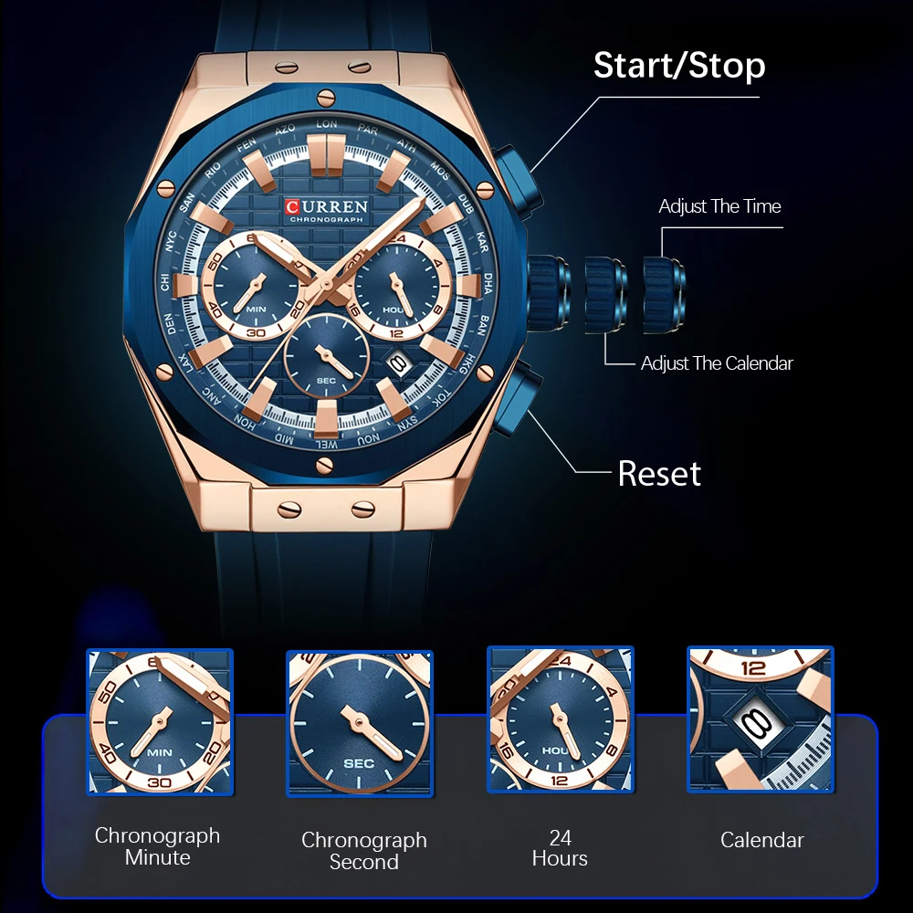 CURREN lüks marka yüksek kalit - Jewelry Inspired Watches incelemesi ve fiyatı