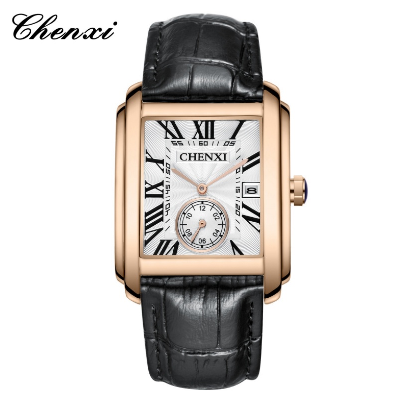 CHENXI 8216 Moda Klasik Kare K - Jewelry Inspired Watches incelemesi ve fiyatı