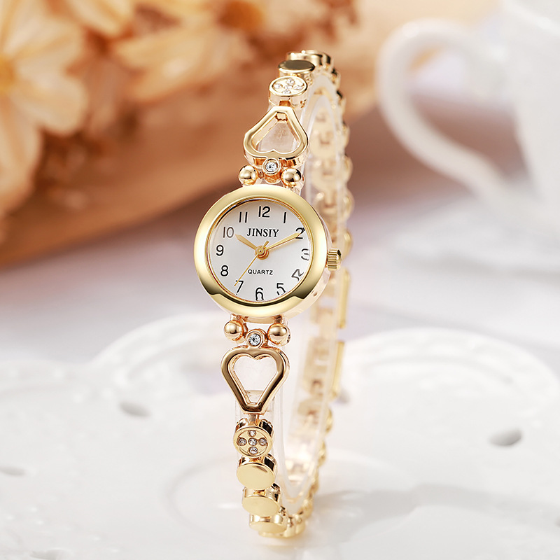 Moda Kadın Bilezik Saatler Kad - Jewelry Watches Gold incelemesi ve fiyatı