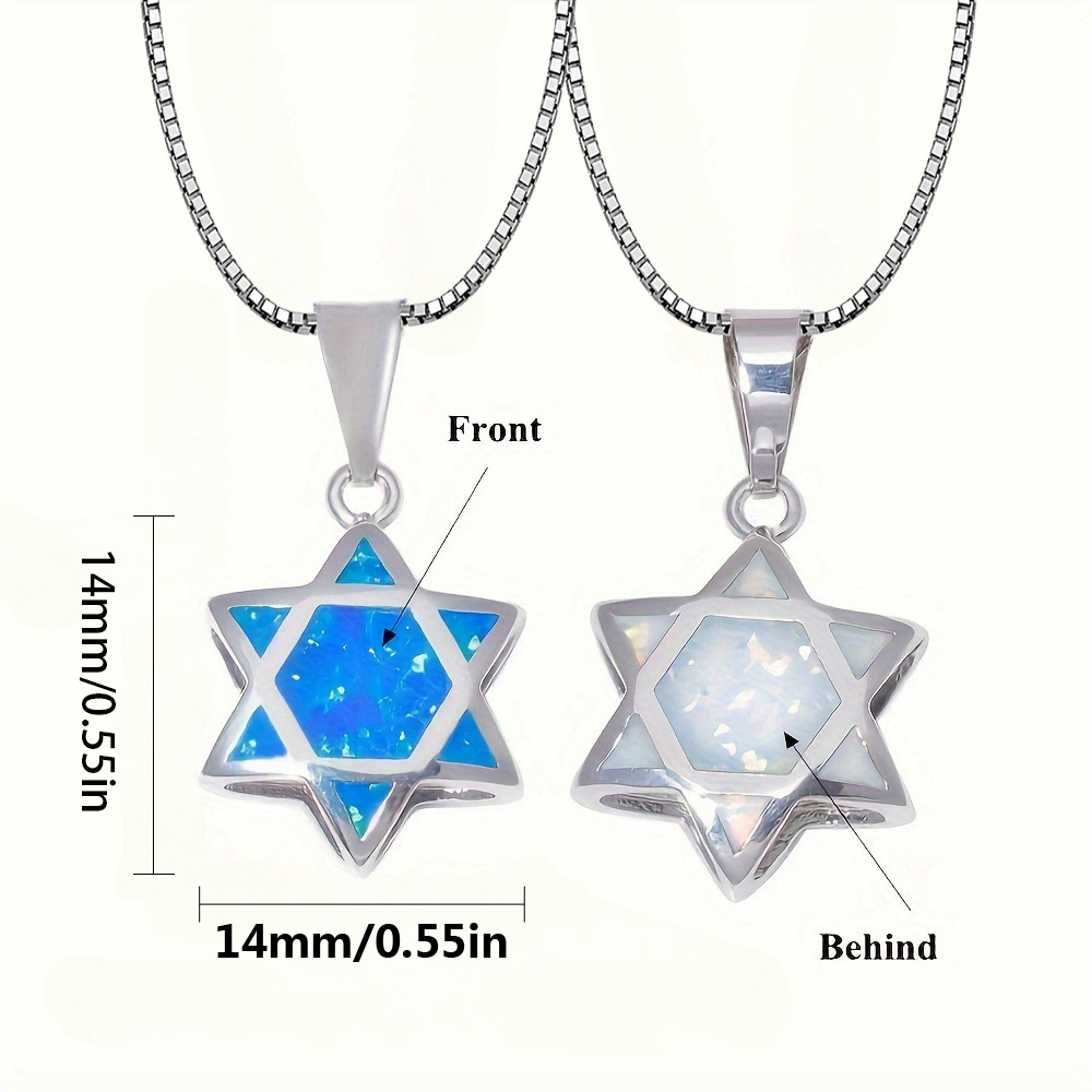 Davut Yıldızı Opal Kolye Ucu T - Jewelry & Watches Sp Z Oo Janów Lubelski incelemesi ve fiyatı