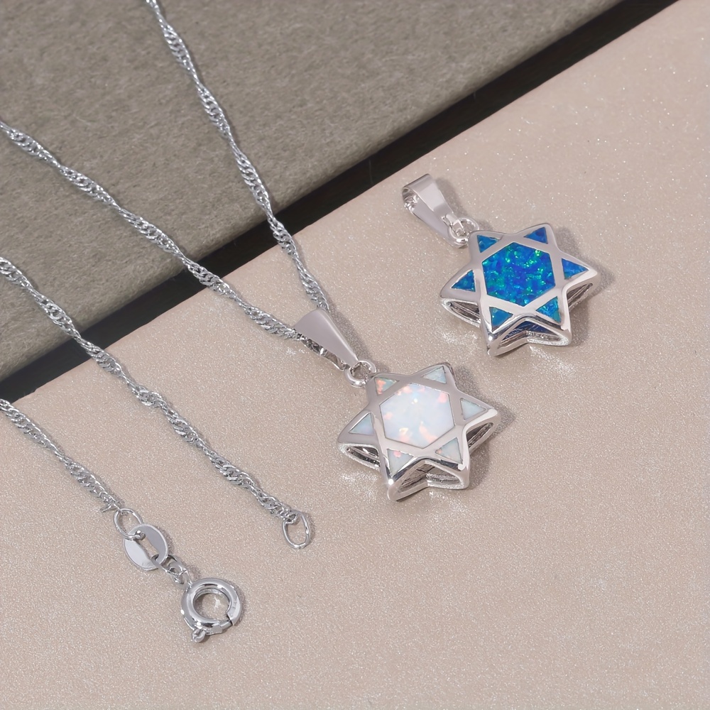 Davut Yıldızı Opal Kolye Ucu T - Jewelry & Watches Sp Z Oo Janów Lubelski incelemesi ve fiyatı