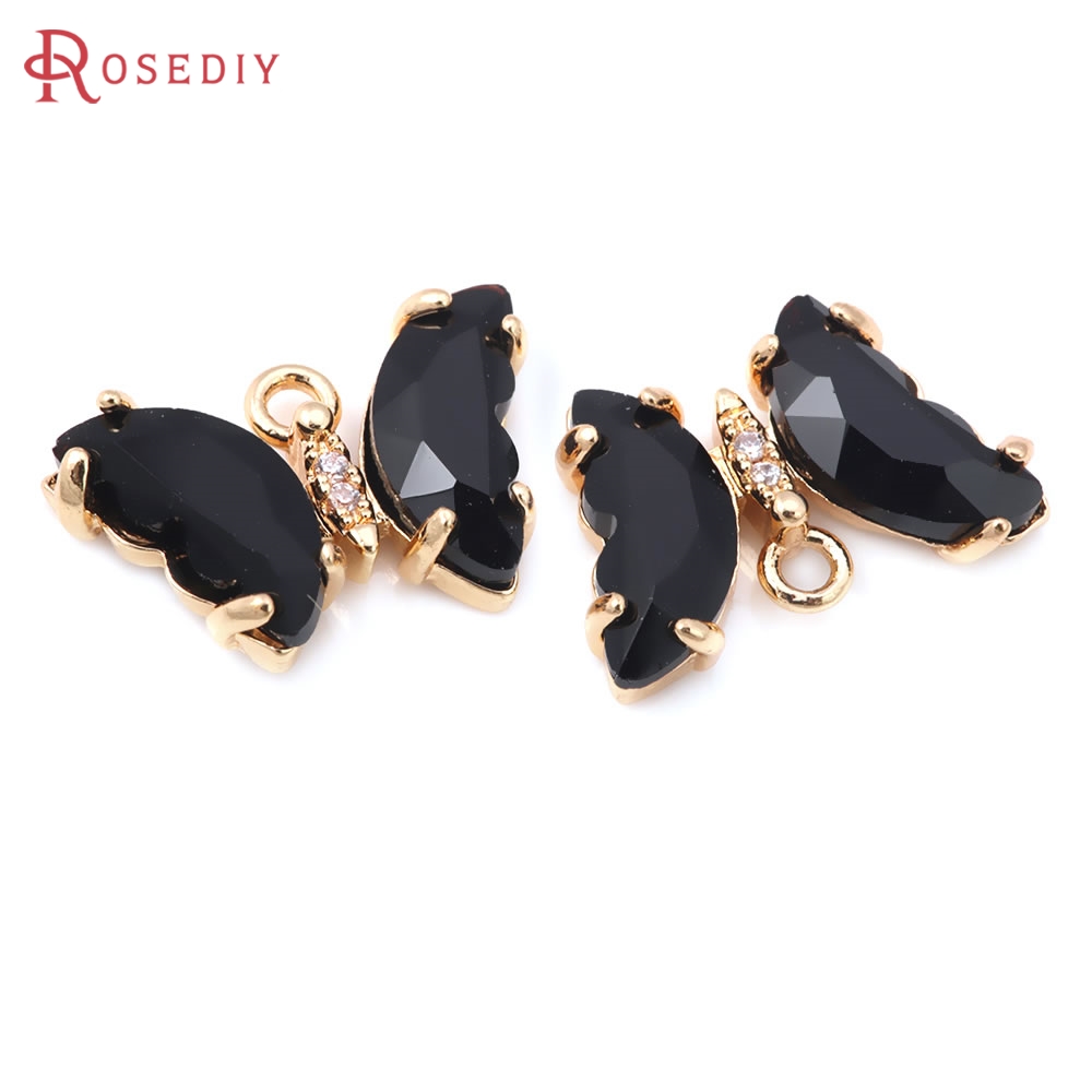 10 adet 18K altın rengi pirinç - Butterfly Pendant Necklace incelemesi ve fiyatı