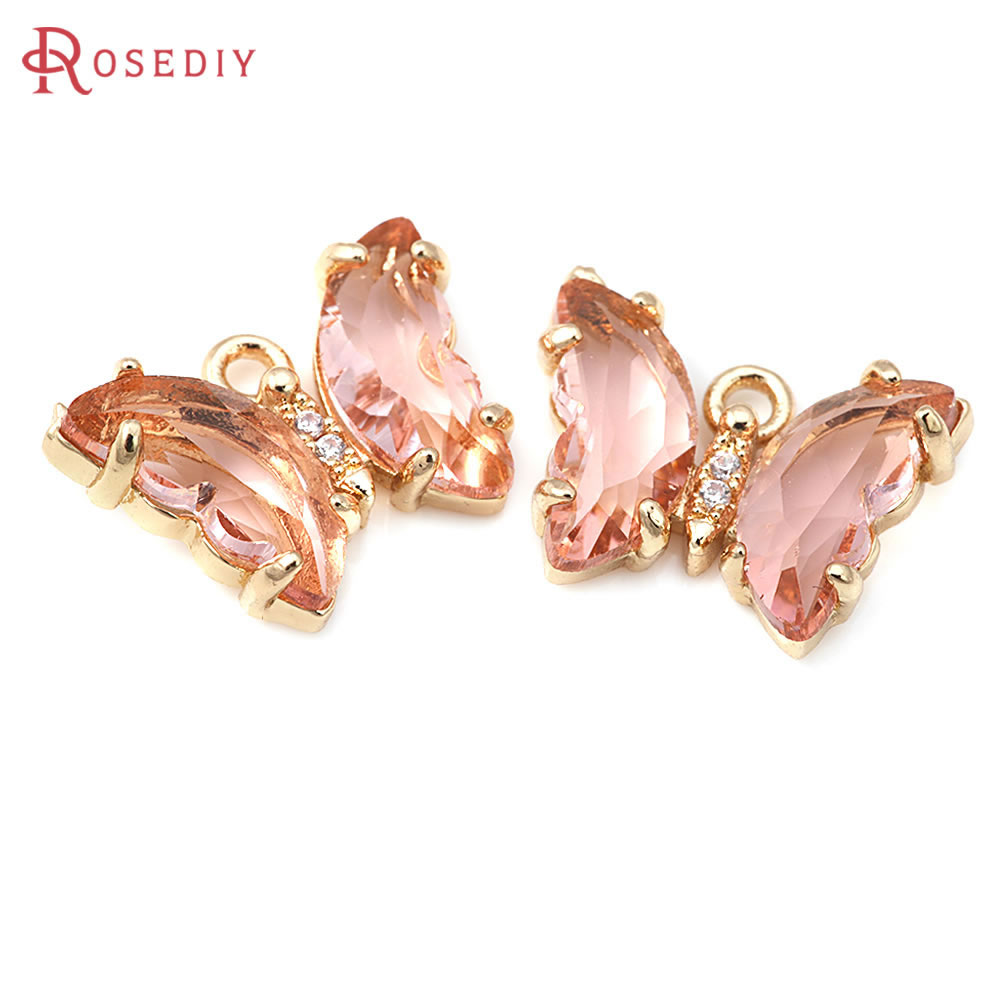 10 adet 18K altın rengi pirinç - Butterfly Pendant Necklace incelemesi ve fiyatı