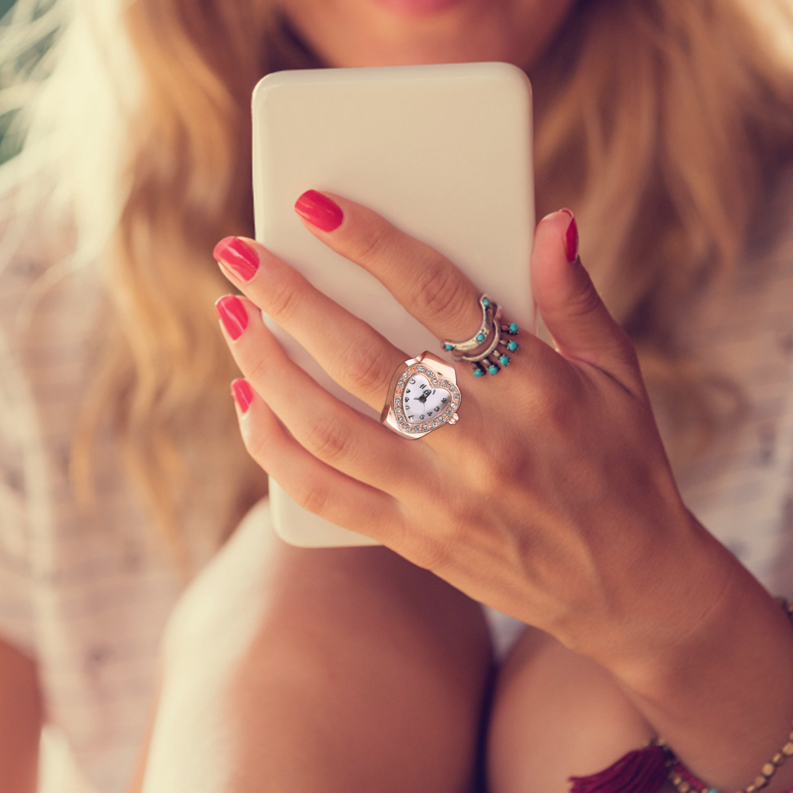 Mini Yüzük Saat, Şık ve Modern - Unique Jewelry Watches incelemesi ve fiyatı