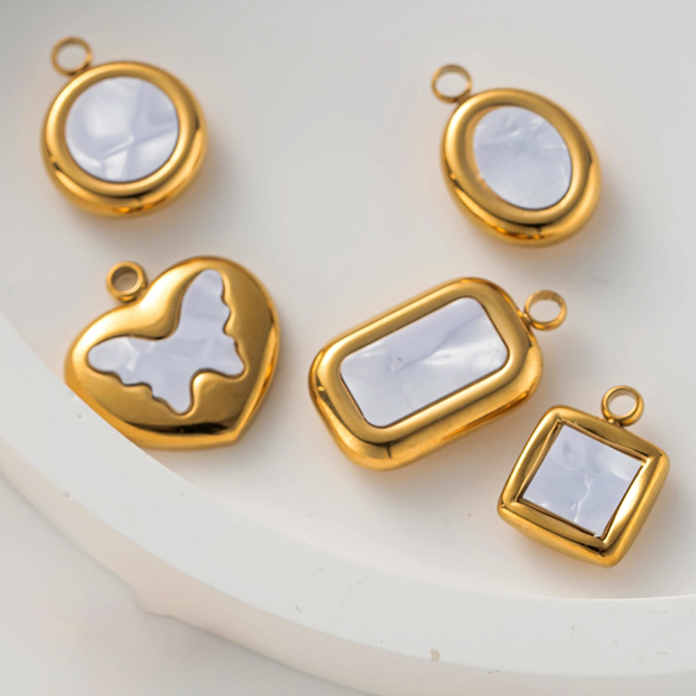 5 adet Paslanmaz Çelik Altın R - Butterfly Pendant Necklace incelemesi ve fiyatı